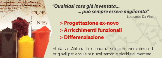 Soluzioni innovative per nuovi settori o nicchie di mercato. Settore alimentare